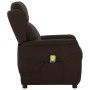 Sillón de masaje de tela marrón oscuro | Foro24.es | Tu tienda online para hogar, jardín y más Foro24.es