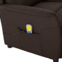 Sillón de masaje de tela marrón oscuro | Foro24.es | Tu tienda online para hogar, jardín y más Foro24.es