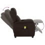 Sillón de masaje de tela marrón oscuro | Foro24.es | Tu tienda online para hogar, jardín y más Foro24.es