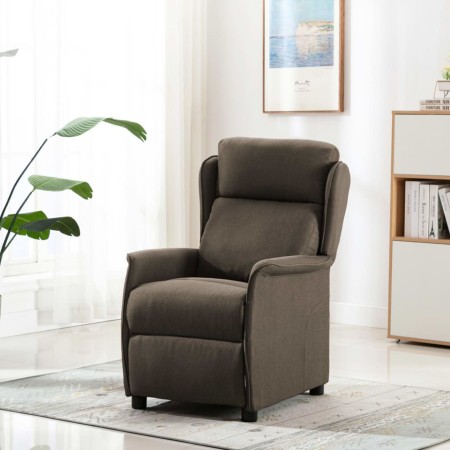 Sillón de masaje de tela taupe | Foro24.es | Tu tienda online para hogar, jardín y más Foro24.es