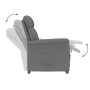 Sillón reclinable gris oscuro | Foro24.es | Tu tienda online para hogar, jardín y más Foro24.es