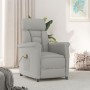 Sillón de masaje tela microfibra gris claro | Foro24.es | Tu tienda online para hogar, jardín y más Foro24.es
