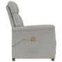 Sillón de masaje tela microfibra gris claro | Foro24.es | Tu tienda online para hogar, jardín y más Foro24.es
