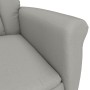 Sillón de masaje tela microfibra gris claro | Foro24.es | Tu tienda online para hogar, jardín y más Foro24.es