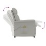 Sillón de masaje tela microfibra gris claro | Foro24.es | Tu tienda online para hogar, jardín y más Foro24.es
