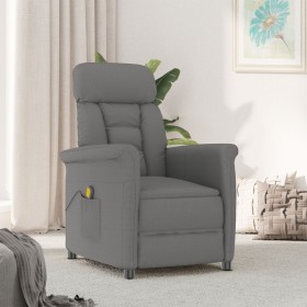 Comprar Sillón de masaje tela microfibra gris