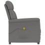 Sillón de masaje tela microfibra gris oscuro | Foro24.es | Tu tienda online para hogar, jardín y más Foro24.es