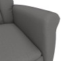Sillón de masaje tela microfibra gris oscuro de , Sillones de masaje eléctricos - Ref: Foro24-348409, Precio: 203,44 €