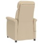 Sillón de masaje tela microfibra crema | Foro24.es | Tu tienda online para hogar, jardín y más Foro24.es
