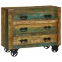 Buffet con 3 Cajones 80x30x65 cm Madera Sólida Recuperada | Foro24.es | Tu tienda online para hogar, jardín y más Foro24.es