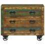 Buffet con 3 Cajones 80x30x65 cm Madera Sólida Recuperada | Foro24.es | Tu tienda online para hogar, jardín y más Foro24.es