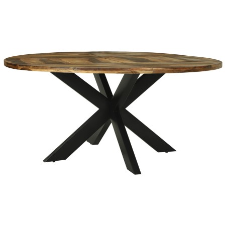 Mesa de Comedor Redonda Ø160x76 cm Madera Sólida de Acacia | Foro24.es | Tu tienda online para hogar, jardín y más Foro24.es
