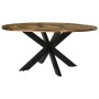 Mesa de Comedor Redonda Ø160x76 cm Madera Sólida de Acacia | Foro24.es | Tu tienda online para hogar, jardín y más Foro24.es