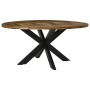 Mesa de Comedor Redonda Ø160x76 cm Madera Sólida de Acacia | Foro24.es | Tu tienda online para hogar, jardín y más Foro24.es