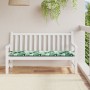 Cojín de banco de jardín de hojas tela Oxford 200x50x4 cm | Foro24.es | Tu tienda online para hogar, jardín y más Foro24.es