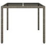 Mesa de Comedor Jardín Gris 90x90x75 cm Poliratán | Foro24.es | Tu tienda online para hogar, jardín y más Foro24.es