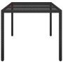 Mesa de Comedor de Jardín Negra 150x90x75 cm Poliratán | Foro24.es | Tu tienda online para hogar, jardín y más Foro24.es