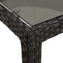 Mesa de Comedor de Jardín Negra 150x90x75 cm Poliratán | Foro24.es | Tu tienda online para hogar, jardín y más Foro24.es