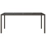Mesa de Comedor de Jardín Marrón 190x90x75 cm Poliratán | Foro24.es | Tu tienda online para hogar, jardín y más Foro24.es