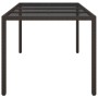 Mesa de Comedor de Jardín Marrón 190x90x75 cm Poliratán | Foro24.es | Tu tienda online para hogar, jardín y más Foro24.es