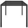 Mesa de Comedor de Jardín Negra 190x90x75 cm Poliratán | Foro24.es | Tu tienda online para hogar, jardín y más Foro24.es
