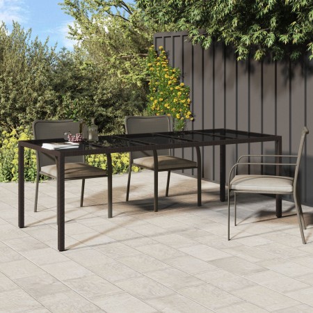 Mesa de Comedor de Jardín Marrón 250x100x75 cm Poliratán | Foro24.es | Tu tienda online para hogar, jardín y más Foro24.es