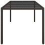 Mesa de Comedor de Jardín Marrón 250x100x75 cm Poliratán | Foro24.es | Tu tienda online para hogar, jardín y más Foro24.es