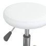 Weißer Massagehocker aus Kunstleder von vidaXL, Massagesessel - Ref: Foro24-3085692, Preis: 57,18 €, Rabatt: %