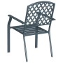 Sillas de jardín apilables 2 uds acero gris antracita von , Gartenstühle - Ref: Foro24-362775, Preis: 151,53 €, Rabatt: %