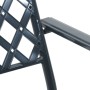 Sillas de jardín apilables 2 uds acero gris antracita von , Gartenstühle - Ref: Foro24-362775, Preis: 151,53 €, Rabatt: %