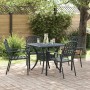Sillas de jardín apilables 4 uds acero gris antracita | Foro24.es | Tu tienda online para hogar, jardín y más Foro24.es