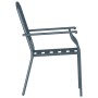 Sillas de jardín apilables 4 uds acero gris antracita de , Sillas de jardín - Ref: Foro24-362776, Precio: 232,99 €