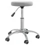 Hellgrauer Massagehocker aus Samt von vidaXL, Massagesessel - Ref: Foro24-3085738, Preis: 51,65 €, Rabatt: %