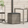 Caja de Almacenamiento Exterior Gris y Gris Oscuro Ratán Grande von , Aufbewahrungsboxen für den Außenbereich - Ref: Foro24-3...