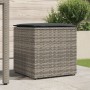 Caja de Almacenamiento Exterior Gris y Gris Oscuro Ratán Grande von , Aufbewahrungsboxen für den Außenbereich - Ref: Foro24-3...