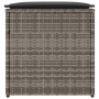 Caja de Almacenamiento Exterior Gris y Gris Oscuro Ratán Grande von , Aufbewahrungsboxen für den Außenbereich - Ref: Foro24-3...