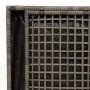 Caja de Almacenamiento Exterior Gris y Gris Oscuro Ratán Grande von , Aufbewahrungsboxen für den Außenbereich - Ref: Foro24-3...