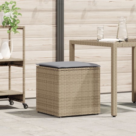 Caja de Almacenamiento Exterior Beige Ratán Sintético Mediana | Foro24.es | Tu tienda online para hogar, jardín y más Foro24.es