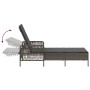 Conjunto de Tumbonas 3 Piezas Gris y gris oscuro Poliratán von , Liegen - Ref: Foro24-365434, Preis: 291,72 €, Rabatt: %