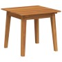 Mesa lateral 45x45x40 cm de madera maciza de acacia | Foro24.es | Tu tienda online para hogar, jardín y más Foro24.es