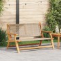 Banco de Jardín Beige 122x76x73.5 cm Madera Sólida de Acacia von , Gartenstühle - Ref: Foro24-367821, Preis: 124,07 €, Rabatt: %
