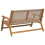 Banco de Jardín Beige 122x76x73.5 cm Madera Sólida de Acacia von , Gartenstühle - Ref: Foro24-367821, Preis: 124,07 €, Rabatt: %