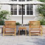 Sillas de Jardín 2 pcs 76x67x73.5 cm Madera Maciza de Acacia by , Garden tables - Ref: Foro24-367826, Price: 152,39 €, Discou...