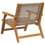 Sillas de Jardín 2 pcs Beige 76x67x73.5 cm Madera de Acacia von , Gartenstühle - Ref: Foro24-367829, Preis: 164,60 €, Rabatt: %