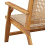 Sillas de Jardín 2 pcs Beige 76x67x73.5 cm Madera de Acacia von , Gartenstühle - Ref: Foro24-367829, Preis: 164,60 €, Rabatt: %
