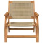 Sillas de Jardín 2 piezas Beige 67x77x73 cm Madera Sólida de Acacia by , Garden chairs - Ref: Foro24-367833, Price: 194,43 €,...