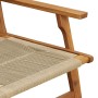 Sillas de Jardín 2 piezas Beige 67x77x73 cm Madera Sólida de Acacia by , Garden chairs - Ref: Foro24-367833, Price: 194,43 €,...