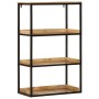 Estantería 70x35x110 cm Madera Sólida de Mango Rugosa de , Librerías y estanterías - Ref: Foro24-374085, Precio: 195,21 €