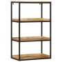 Estantería 70x35x110 cm Madera Sólida de Mango Rugosa | Foro24.es | Tu tienda online para hogar, jardín y más Foro24.es
