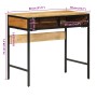 Escritorio 80x50x75 cm de madera maciza de mango crudo | Foro24.es | Tu tienda online para hogar, jardín y más Foro24.es